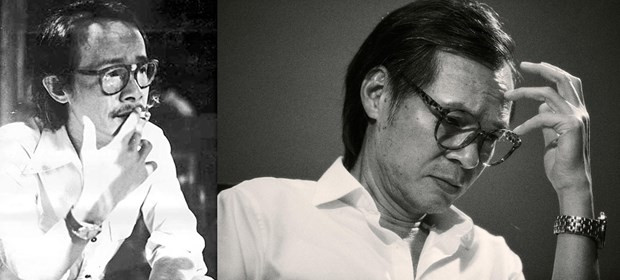 Nhạc sỹ Trịnh Công Sơn (trái) và nghệ sỹ Trần Lực (phải). (Ảnh tư liệu và ảnh của đoàn làm phim) Nhạc sỹ Trịnh Công Sơn (trái) và nghệ sỹ Trần Lực (phải). (Ảnh tư liệu và ảnh của đoàn làm phim)