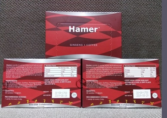 Kẹo Hamer bán trên thị trường Kẹo Hamer bán trên thị trường