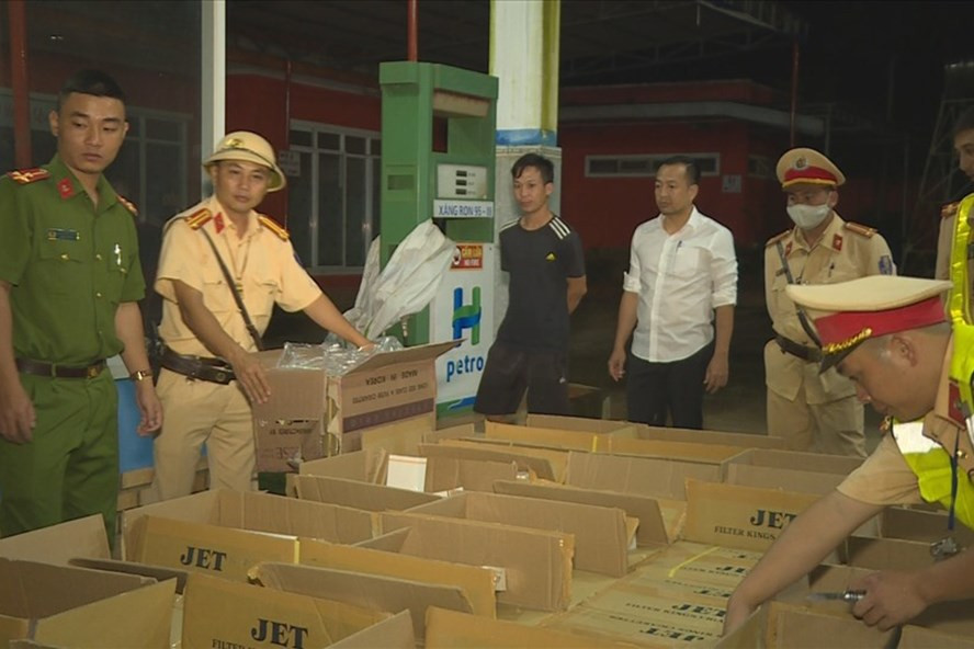 Hiện trường vụ việc. Ảnh T.X Hiện trường vụ việc. Ảnh T.X