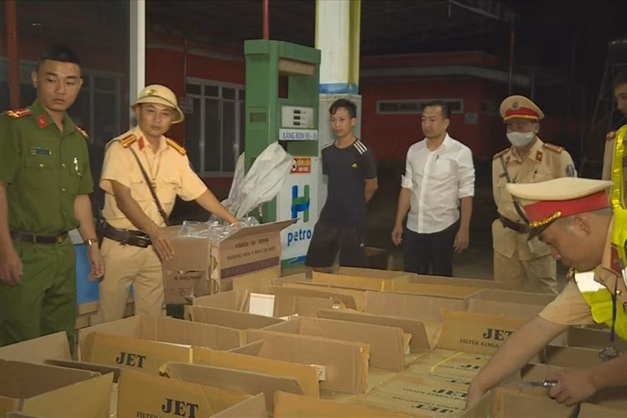 Hiện trường vụ việc. Ảnh T.X