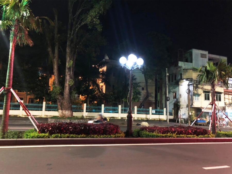 Khu vực xảy ra hỗn loạn cuộc truy đuổi đoạt mạng Dũng. 