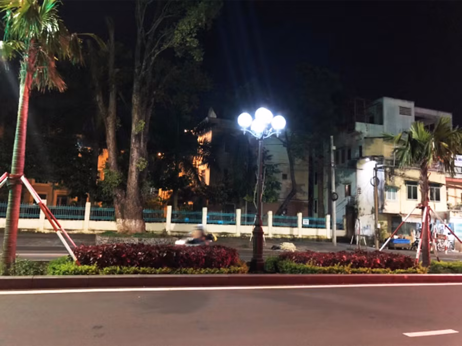 Khu vực xảy ra hỗn loạn cuộc truy đuổi đoạt mạng Dũng. 