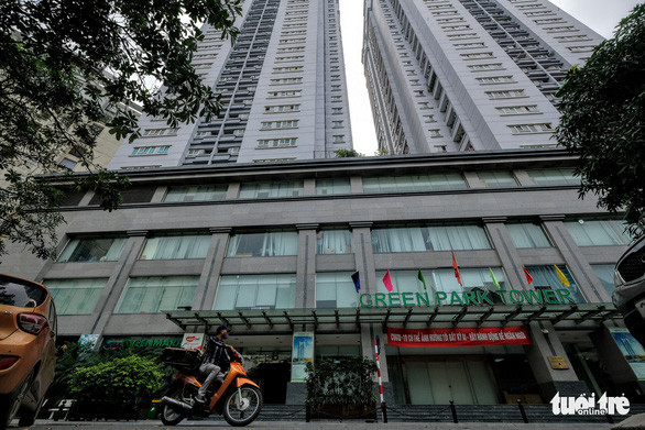 Nhiều quan chức về hưu vẫn không trả nhà tại khu nhà ở công vụ Yên Hòa, Cầu Giấy, Hà Nội - Ảnh: NAM TRẦN