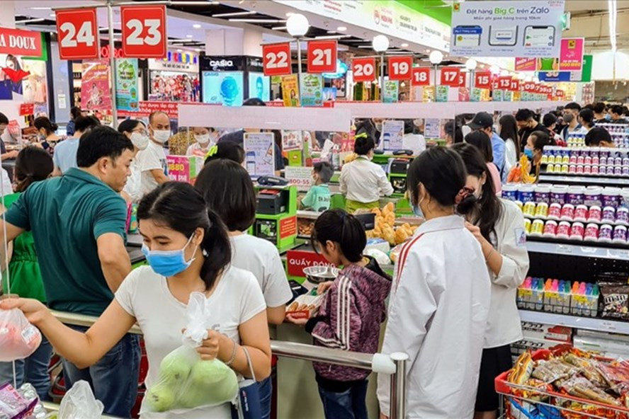 Các doanh nghiệp, siêu thị đã chủ động nguồn hàng phục vụ người dân sắm Tết. Ảnh: Vũ Long Các doanh nghiệp, siêu thị đã chủ động nguồn hàng phục vụ người dân sắm Tết. Ảnh: Vũ Long