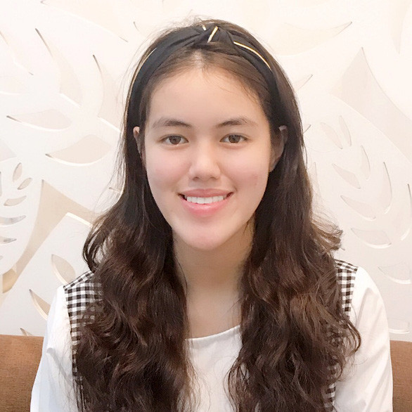 Nguyễn Mỹ Nhi học giỏi và đam mê phát triển cộng đồng - Ảnh: K.ANH Nguyễn Mỹ Nhi học giỏi và đam mê phát triển cộng đồng - Ảnh: K.ANH