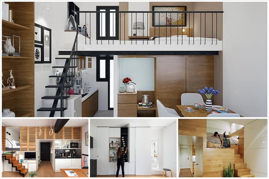 Cũng do diện tích hạn chế, bạn nên sắp xếp đồ đạc trong nhà hợp lý, khoa học để không bị bừa bộn cũng như phát huy tối đa công năng. Đồ họa: Đức Mạnh