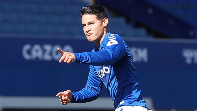 James chơi tốt dù vừa tới Everton