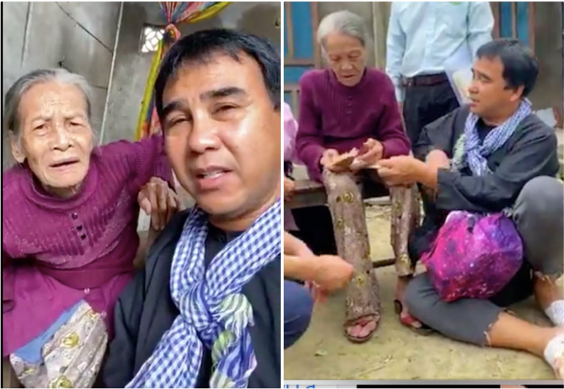 Hình ảnh đẹp của MC Quyền Linh bên người dân vùng lũ ngay sau đó thu hút sự chú ý của dân mạng và người hâm mộ. Trong ảnh, 