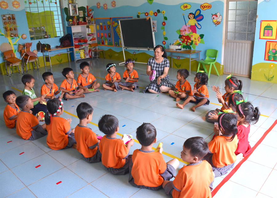 Chất lượng giáo dục vùng khó của tỉnh đã có nhiều chuyển biến tích cực. Ảnh: Hồng Thi