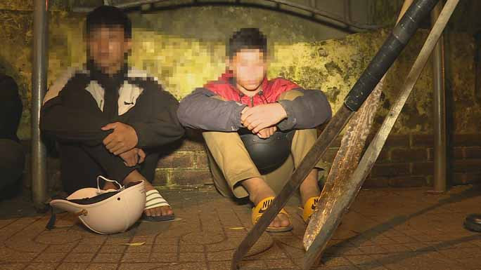 Một số hung khí nguy hiểm mà cơ quan công an thu giữ được