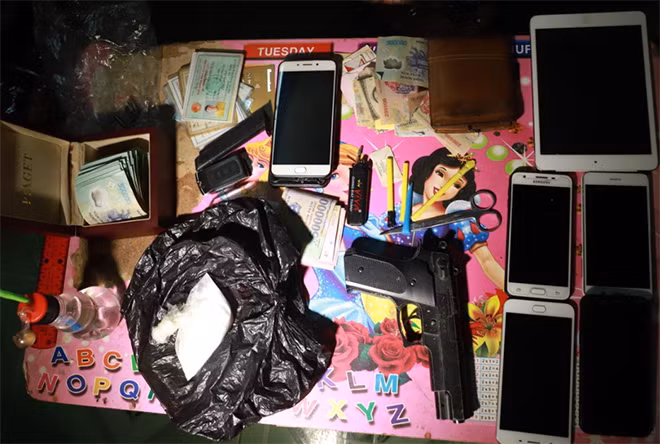 Tang vật vụ mua bán trái phép chất ma túy ngày 19/11/2020.