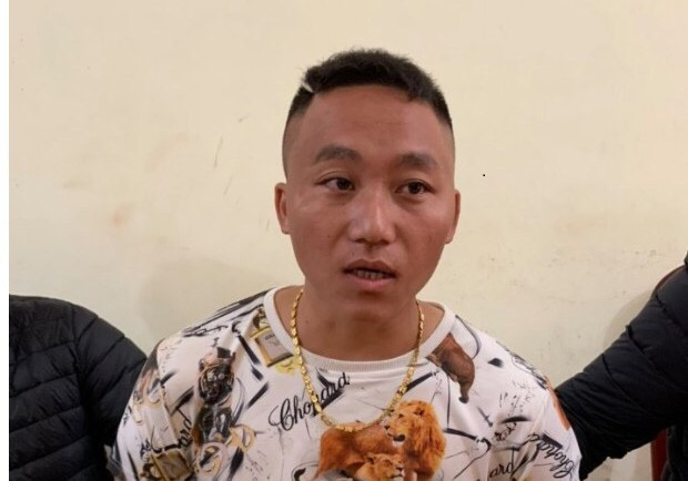Lầu A Só tại thời điểm bị bắt  Lầu A Só tại thời điểm bị bắt
