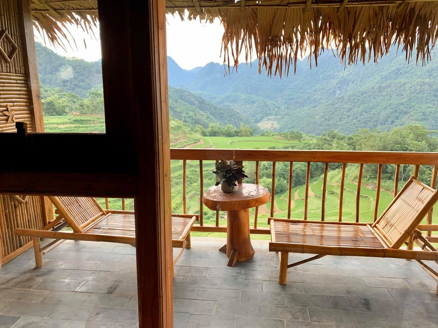 Khung cảnh yên bình tại Pù Luông ẢNH: TST