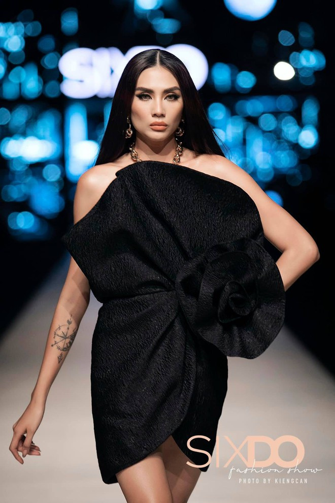 Chân dài thừa nhận cô thường xem những bình luận tiêu cực để hoàn thiện mình hơn ẢNH: FBNV