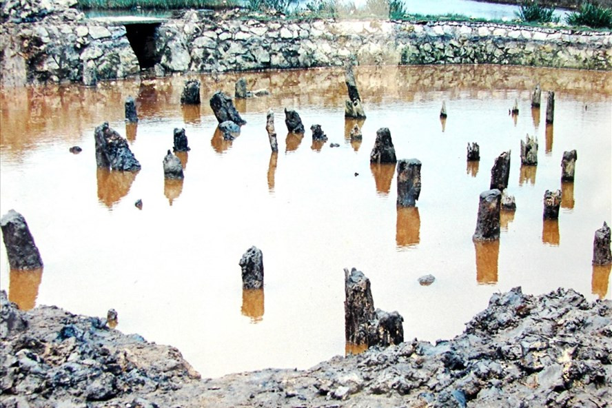 Bãi cọc cổ liên quan đến chiến thắng Bạch Đằng 1288 tại phường Yên Giang, thị xã Quảng Yên. Ảnh: Tư liệu Bãi cọc cổ liên quan đến chiến thắng Bạch Đằng 1288 tại phường Yên Giang, thị xã Quảng Yên. Ảnh: Tư liệu