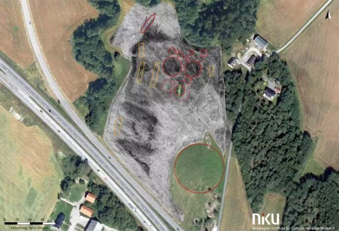 Cánh đồng trống trải của người nông dân đã hóa thành kho tàng khảo cổ - Ảnh: ANTIQUITY Cánh đồng trống trải của người nông dân đã hóa thành kho tàng khảo cổ - Ảnh: ANTIQUITY