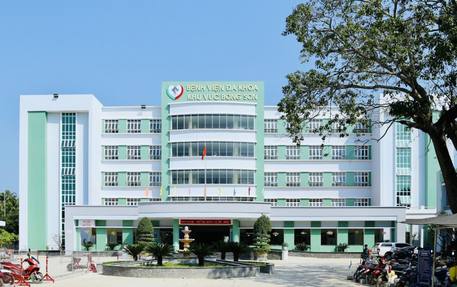  Bệnh viện đa khoa khu vực Bồng Sơn nằm trên địa bàn thị xã Hoài Nhơn, tỉnh Bình Định.