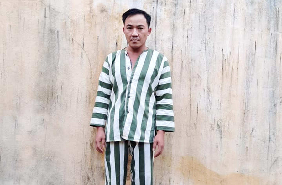  Đối tượng Thành đã bị bắt giữ. Ảnh: Văn Ngọc