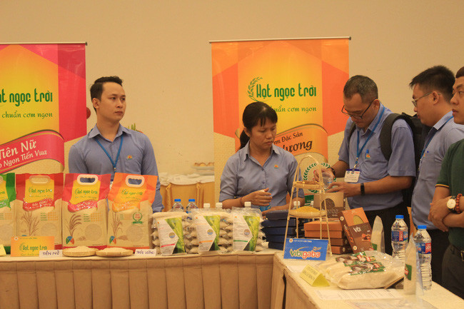 Nhiều thương hiệu gạo Việt có mặt tại Cuộc thi Gạo ngon Việt Nam lần thứ 2.