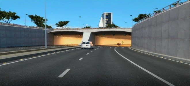 TP.Đà Nẵng đặt mục tiêu xây hầm chui qua sân bay Đà Nẵng để giải quyết vấn đề giao thông hai bên sân bay hiện nay. ẢNH: NGUYỄN TÚ