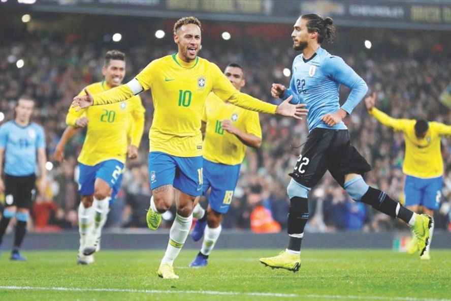 Vắng Neymar là các vũ công Samba cũng thôi nhảy múa? Ảnh: AFP