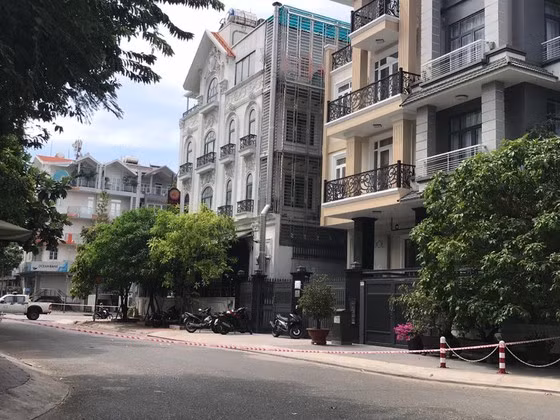 Hiện trường được phong toả vào ngày 28-11. Ảnh: CHÍ THẠCH Hiện trường được phong toả vào ngày 28-11. Ảnh: CHÍ THẠCH