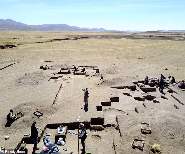 Toàn cảnh khu vực khai quật - Ảnh: RANDY HAAS