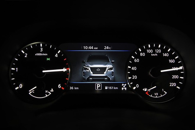 Đồng hồ hiển thị đa thông tin trên một màn hình rộng lớn hơn