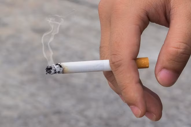 Khoảng 7/10 ca ung thư phổi là do hút thuốc. ẢNH MINH HỌA: SHUTTERSTOCK