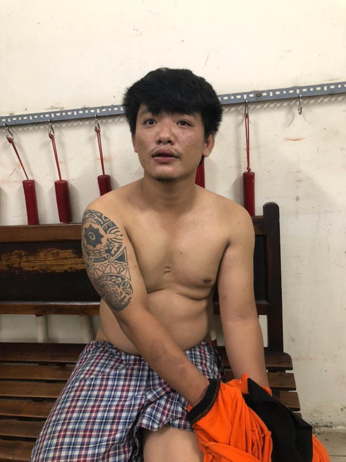 Nguyễn Đình Bảo tại cơ quan công an Nguyễn Đình Bảo tại cơ quan công an