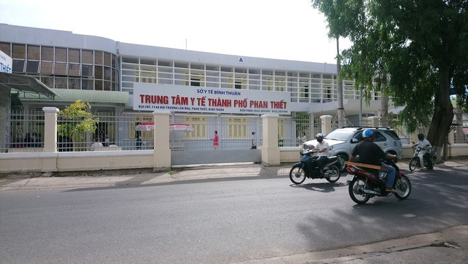 TTYT TP Phan Thiết, nơi xảy ra sai phạm.