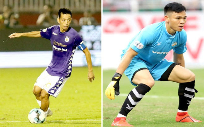 Văn Quyết và Nguyên Mạnh ẢNH: KHẢ HÒA