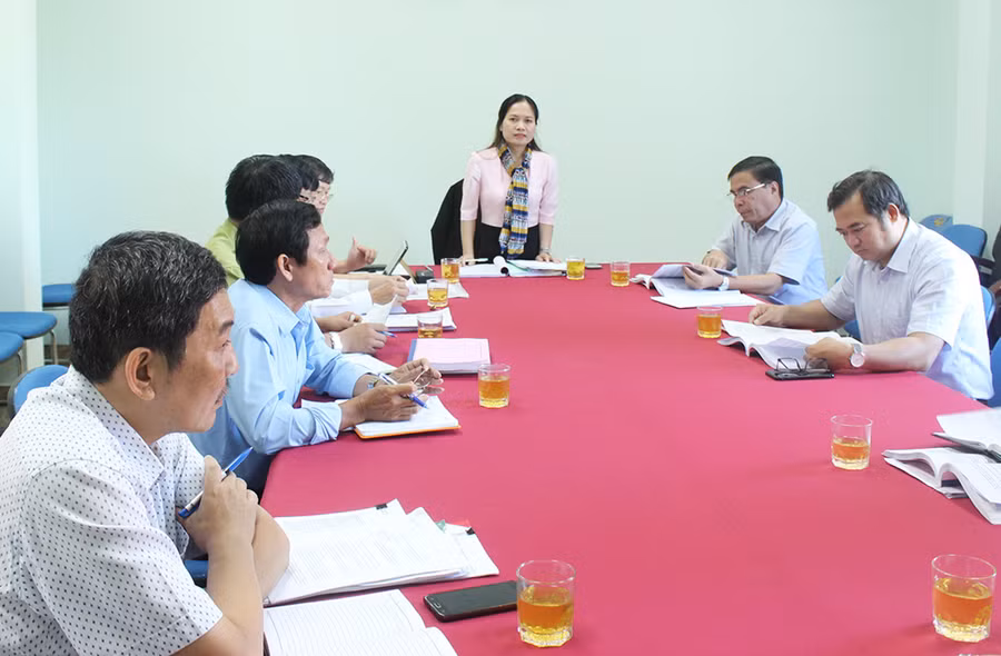  Quang cảnh buổi giám sát. Ảnh: Nguyễn Diệp