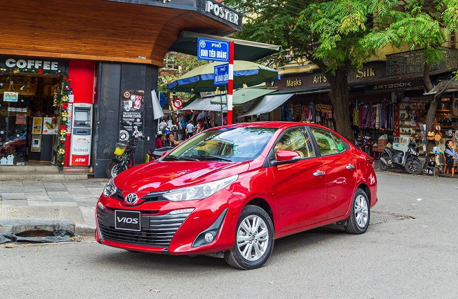 Toyota Vios vẫn giữ vững ngôi vương sau 11 năm. Ảnh: Toyota Việt Nam
