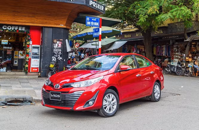 Toyota Vios vẫn giữ vững ngôi vương sau 11 năm. Ảnh: Toyota Việt Nam