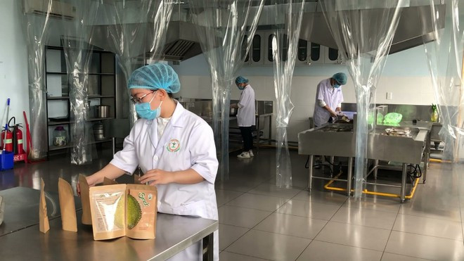 Quy trình sản xuất vỏ sầu riêng thành bánh snack TRÍ NHỰT CUNG CẤP