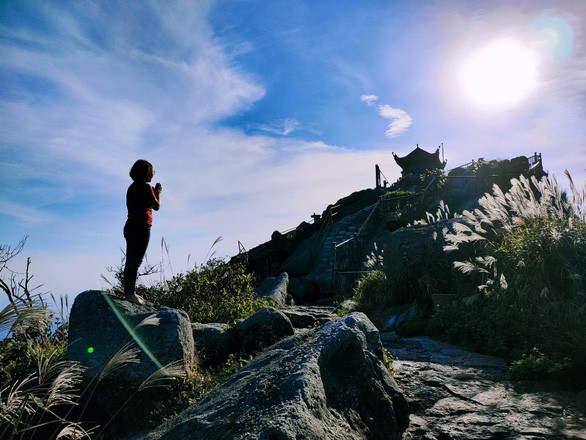 Sắc thu Yên Tử - Ảnh: NGÂN HÀ