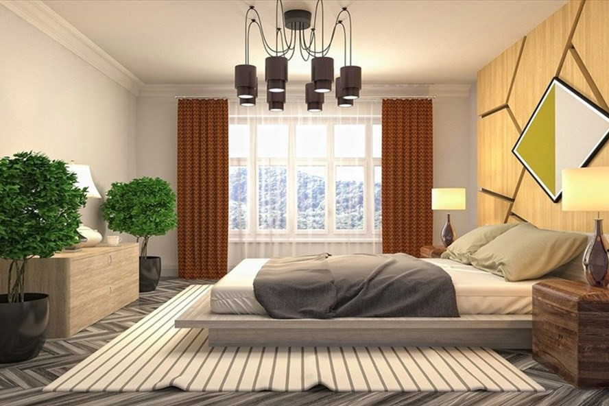 So sánh ưu, nhược điểm của thảm và gỗ lát phòng ngủ. Ảnh: Pixabay