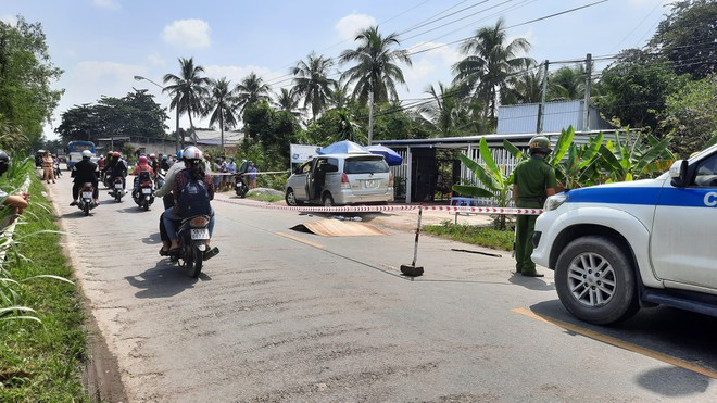 Hiện trường vụ án mạng- Ảnh: Xuân Phúc Hiện trường vụ án mạng- Ảnh: Xuân Phúc