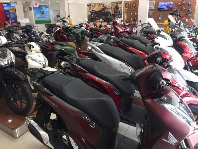 Nhiều mẫu xe máy Honda tăng giá vào cuối năm