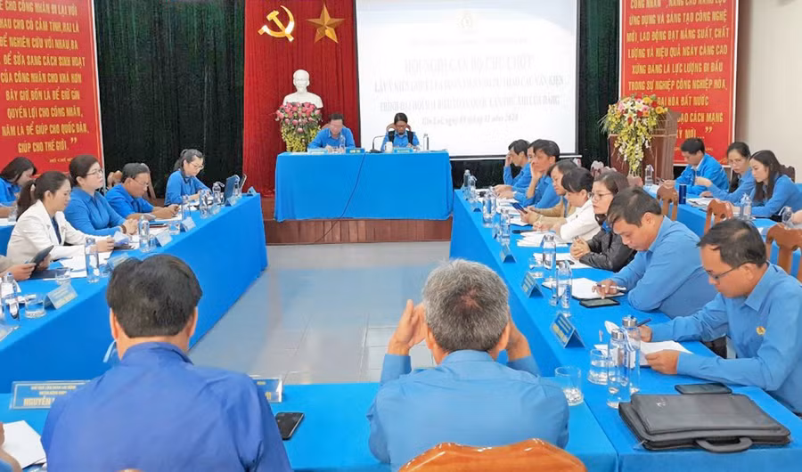 Quang cảnh hội nghị. Ảnh: Đinh Yến