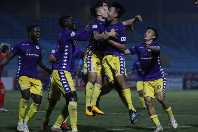 CLB Hà Nội có lối chơi hấp dẫn. ẢNH: MINH TÚ