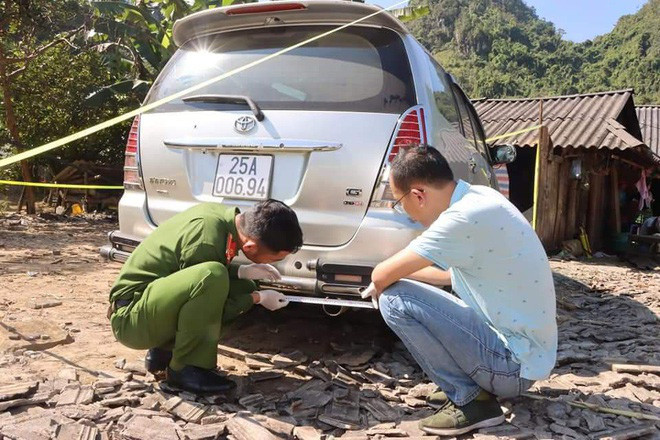 Chiếc xe Hiến sử dụng để chạy trốn. Ảnh: Công an cung cấp. Chiếc xe Hiến sử dụng để chạy trốn. Ảnh: Công an cung cấp.