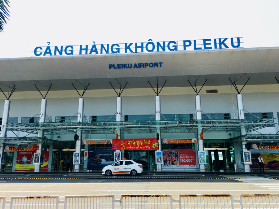 Cảng Hàng không Pleiku. Ảnh: Lê Hòa
