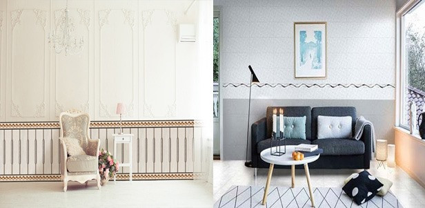Tùy vào nhu cầu và mục đích sử dụng để lựa chọn những phương pháp ốp gạch chân tường khác nhau. Đồ họa: Kim Nhung