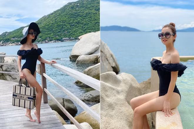 Jennier Phạm thả dáng với trang phục bikini gợi cảm ẢNH: NVCC