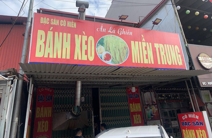 Quán bánh xèo Miền Trung ở xã Yên Trung, huyện Yên Phong, tỉnh Bắc Ninh Quán bánh xèo Miền Trung ở xã Yên Trung, huyện Yên Phong, tỉnh Bắc Ninh