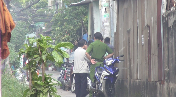  Công an tại hiện trường