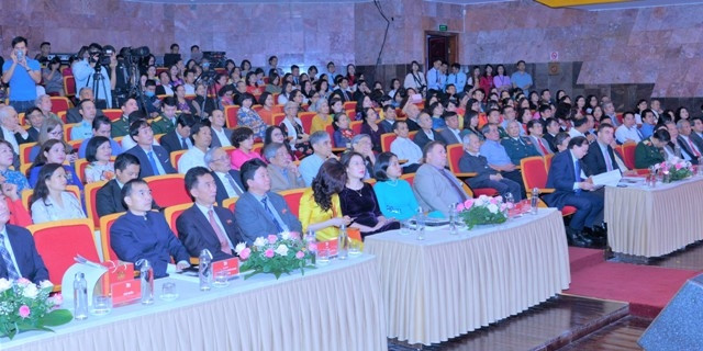 Các đại biểu tham dự lễ kỷ niệm (Ảnh:TT) Các đại biểu tham dự lễ kỷ niệm (Ảnh:TT)