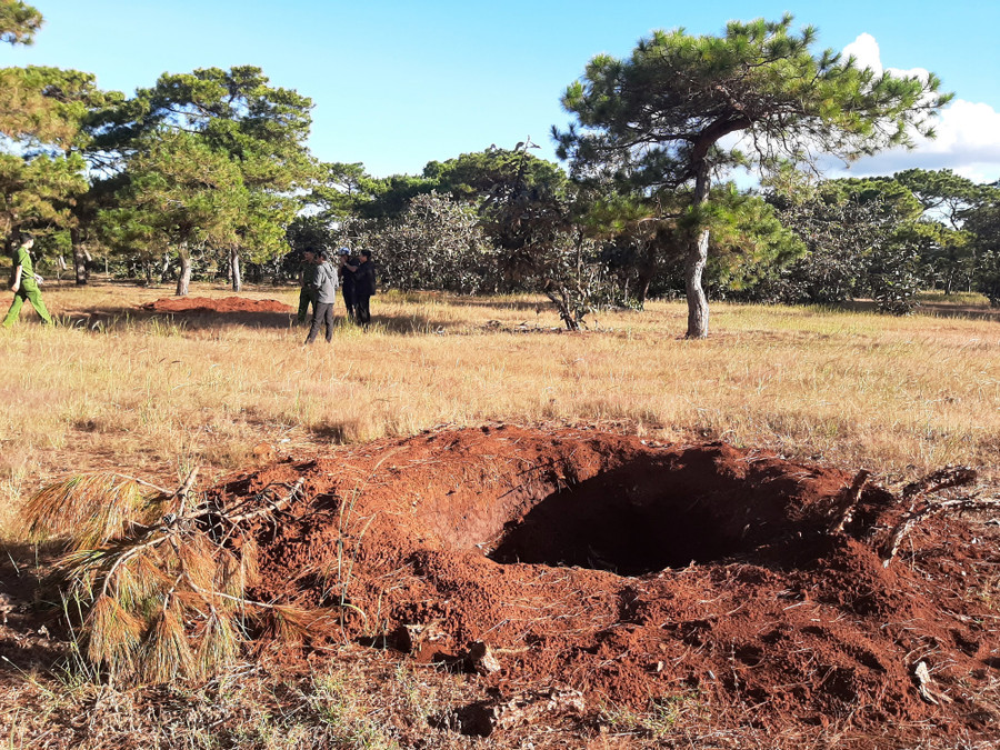 Đây là đường dây đào trộm thông tinh vi.